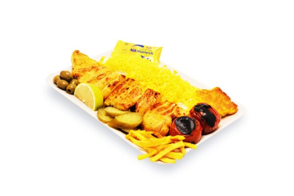چلو جوجه کباب